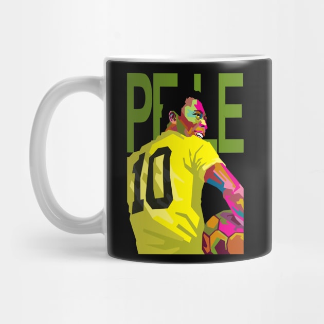 legend football player - pele by rifaisetyo